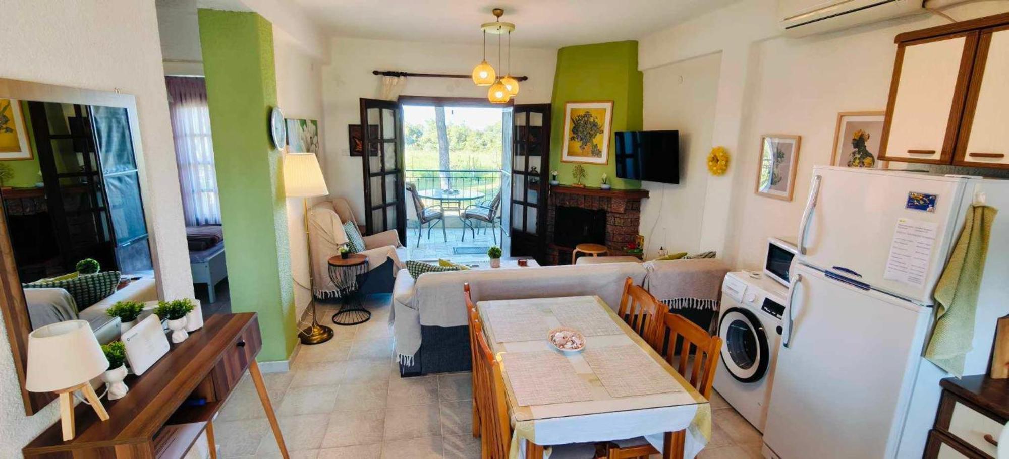 Golden Summer Apartment Néa Fókaia Екстериор снимка